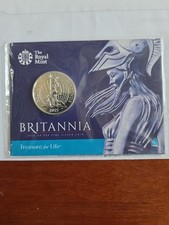 Royal Mint Britannia 2015 UK £50 Fine Silver Coin Uncirculated, Sealed