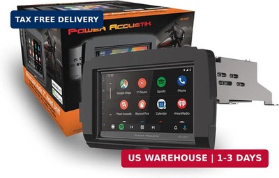 Power Acoustik HD-14KIT 7'' Replacement Motorcycle Head Unit for 2014+ Harley-Dav
