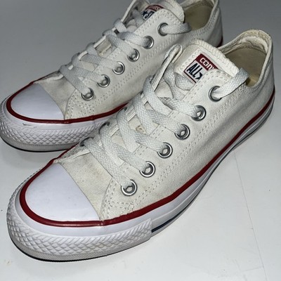Converse Chuck Taylor Low Top Sneakers White M7652 Mens 5-Womens 7 Shoes