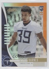 2019 Panini Absolute Rookie Orange Spectrum /75 Alex Barnes #193 oc3