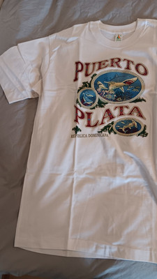 T-Shirt - Puerto Plata Dominican Republic - Gr. XXL weiß