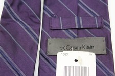 2586) NEW CALVIN KLEIN MEN'S TIE 100% SILK MADE IN USA