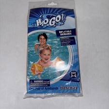 H2O GO Inflatable Armbands Ages 3-6- New