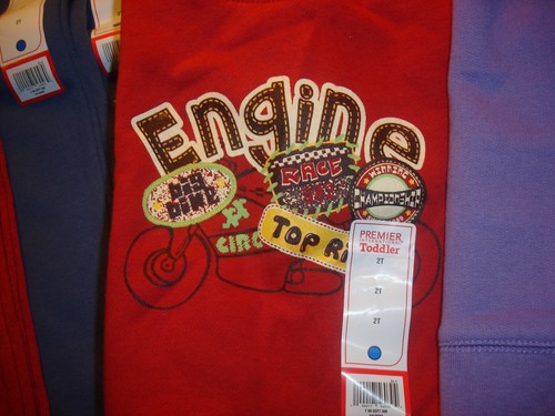 PREMIER SOFT SWEATS -Red Sweatshirt - Boy size 2T -NEW - Picture 3 of 3