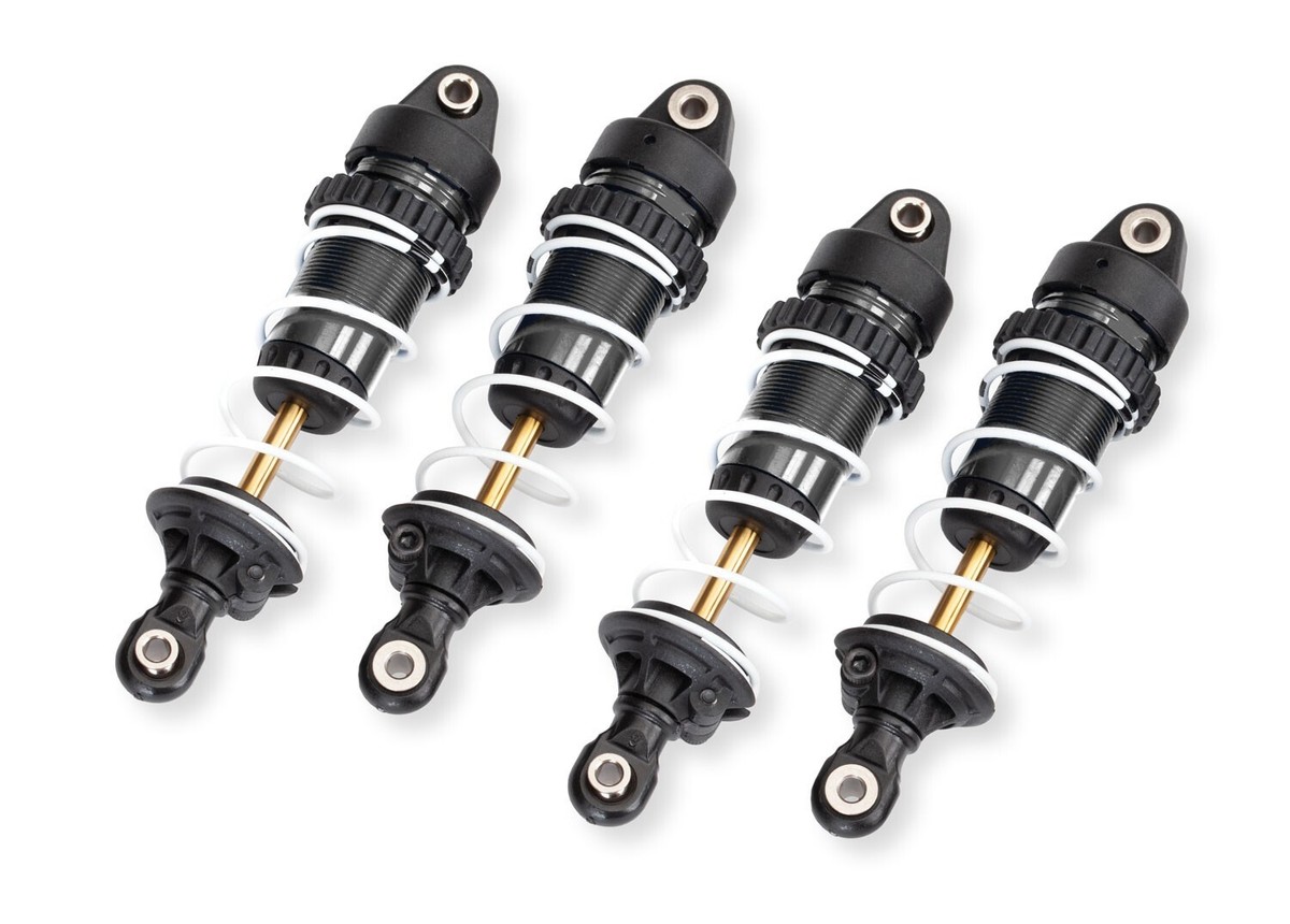 Traxxas Shocks GTR Long Gray With Springs For Mini Maxx TRA10765