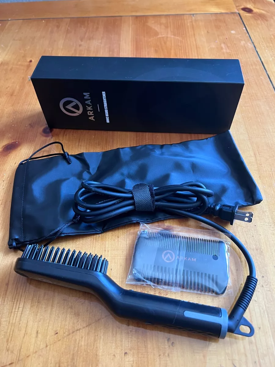 Ionic top beard brush