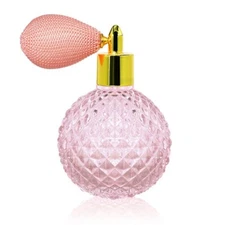 100ml Crystal Art Vintage Style Empty Refillable Perfume Atomizer Short Tassel