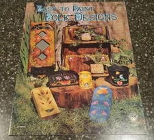 Easy to Paint Folk Designs Craft Course Publishers H-219