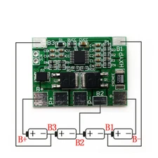 4S 8A 12.8V LiFePo4 LiFe BMS Li-ion Lithium Battery Protection Circuit Board