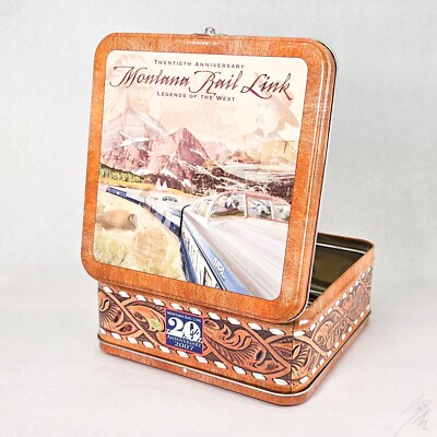 Montana Rail Link Official 20th Anniversary  Legends of the West Lunch Box
