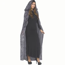 Black Forest Polyester Hooded Cape Costume Accessory - Playboy