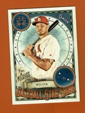 2019 Topps Allen & Ginter Baseball Star Signs BSS-44 Yadier Molina