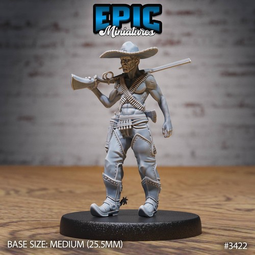 Wild West Bandit DnD Wild West Dungeons and Dragons Miniature Epic Miniatures - Picture 8 of 14