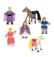 Melissa And Doug Royal Family Wooden Doll Set , New, Free Shipping on sale Melissa And Doug Royal Family Wooden Doll Set , New, Free Shipping on sale