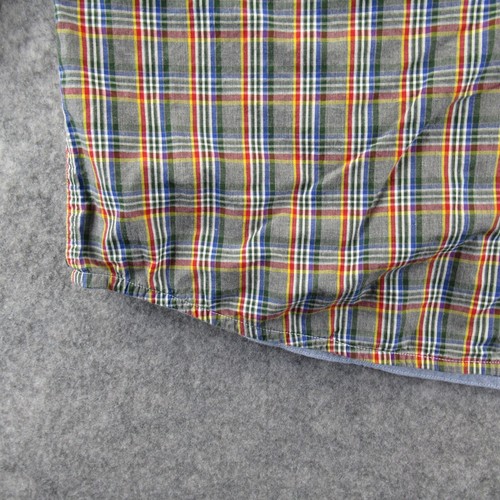 Tommy Hilfiger Cheers Mens Button Up Shirt Extra Large Multicolor Plaid Cotton - Picture 5 of 12