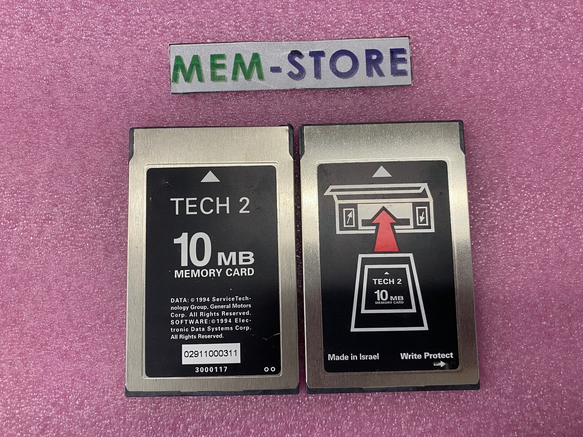 10MB Tech-2 original blank Linear Flash PCMCIA GM/Vetronics