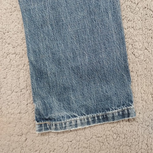 Vintage Levi's Red Tag Boys Denim Cargo Jeans Size 10 Reg Youth Graphic Waist - Picture 19 of 20