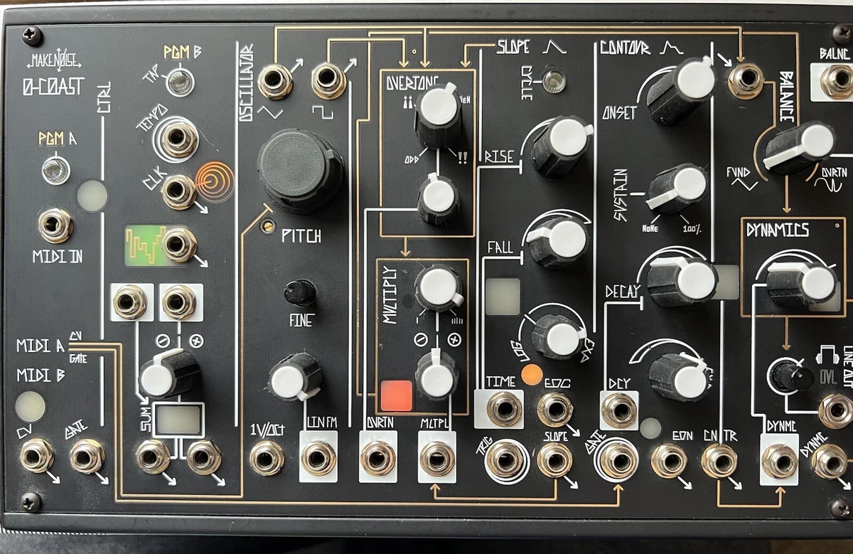 Make Noise 0-Coast Desktop Semi-Modular Analog Synthesizer / O