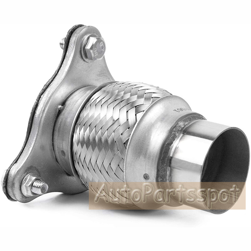 Semi Direct Fit Exhaust Flange Repair Flex Pipe Replacement Kit w