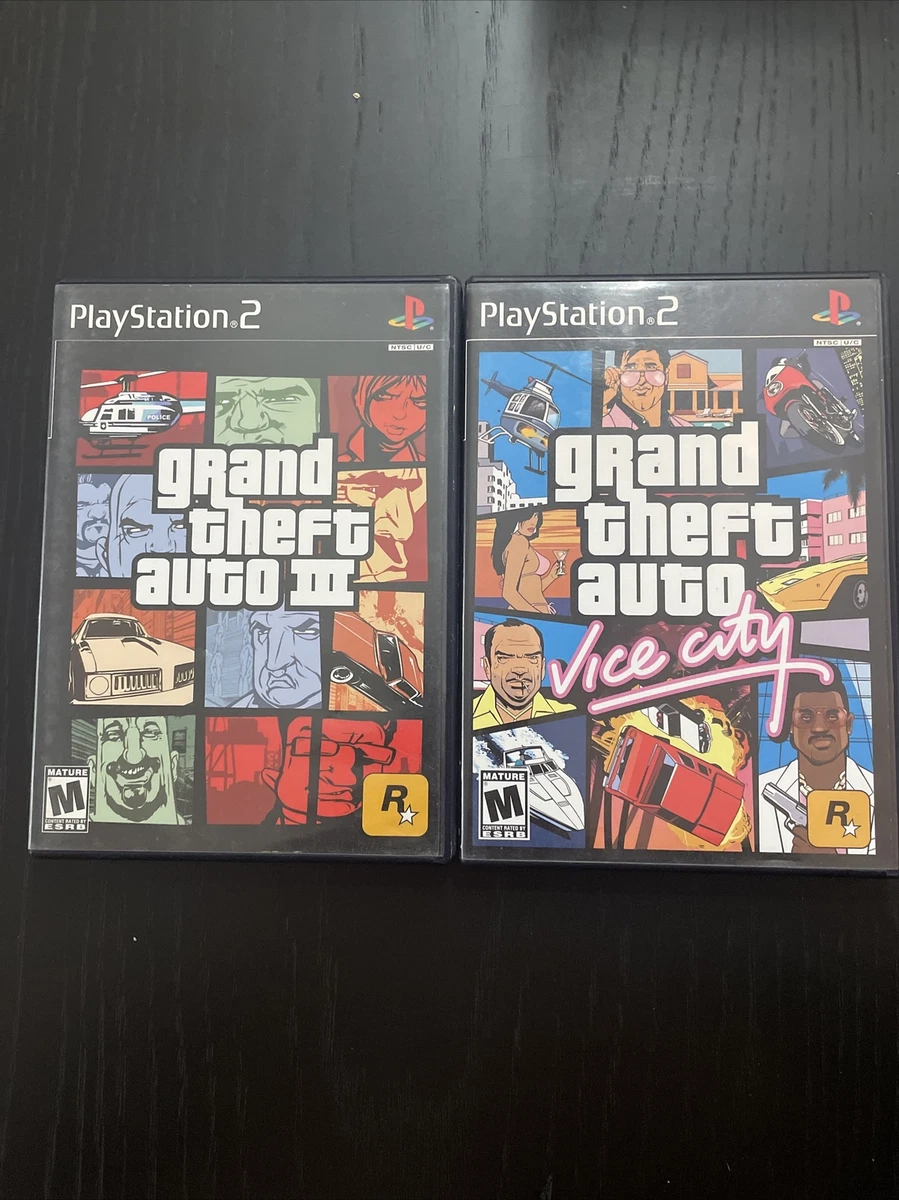 Grand Theft Auto Vice City Playstation 2 Ps2