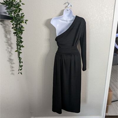 strapless open back dress Zara One Shoulder Midi Dress main image 0