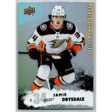 2021-22 UD Hockey Series 1 Jamie Drysdale RC Anaheim Ducks #RC-11 Rookie Class