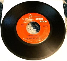 The Rolling Stones: Brown Sugar/Get Off My Cloud 45 Solid Rock/US VG+