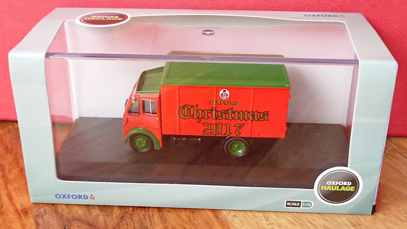 VANS Oxford SP133 Albion Victor Box Van Natale 2017 edizione speciale scala 1:76 NUOVO