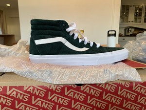 vans sk8 hi darkest spruce