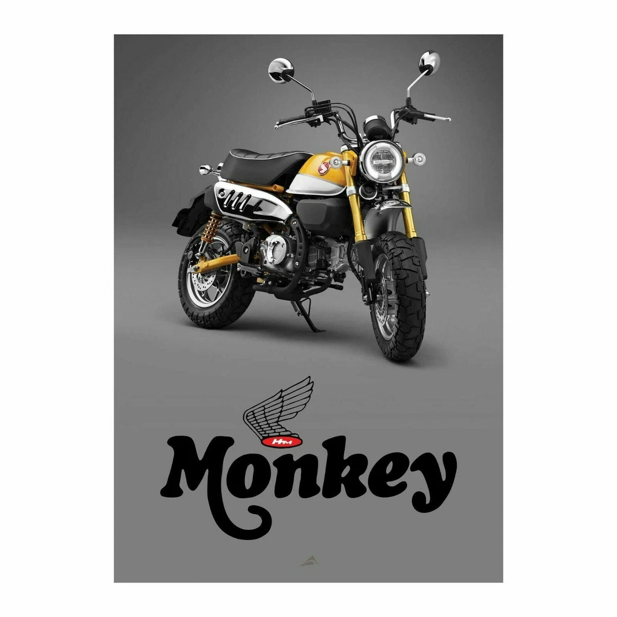 Honda monkey yellow online