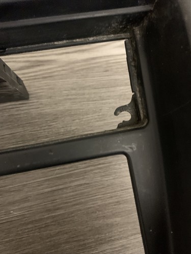 READ 1996 1997 1998 Toyota 4Runner Radio Bezel Center Dash AC Vents Black - Picture 4 of 7