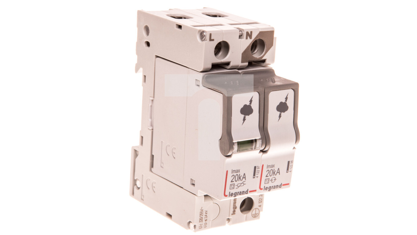 Surge arrester C Type 2 1P+N 20kA 1.2kV ON 300 412226 /T2UK