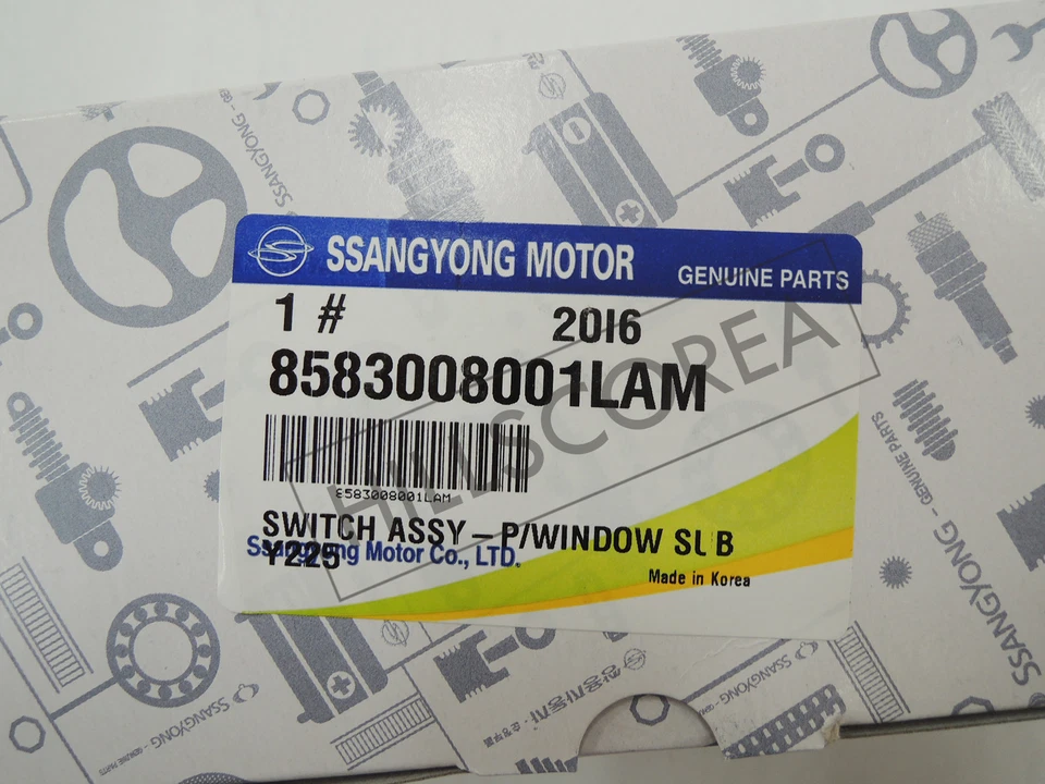 Power Window Sub Switch Assy For 2004 2005 2006 SSANGYONG REXTON - Image 2 of 4