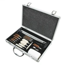 Complete Multi Caliber  Cleaning Kit w/ Case Works with 12 16 20 Gauge Shotgun
