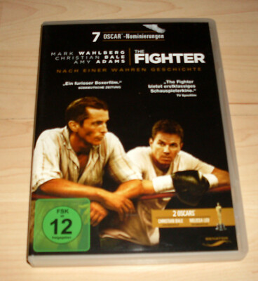 DVD Film - The Fighter - Mark Wahlberg - Christian Bales - Amy Adams - Boxerfilm