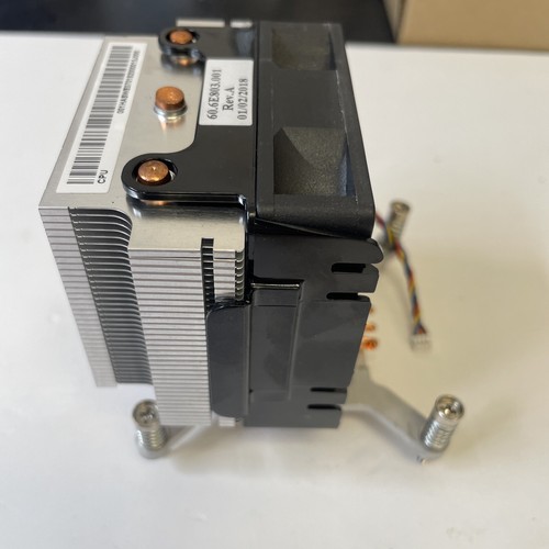 PC CPU Copper Heatsink and 4 Wire Fan - Picture 5 of 5