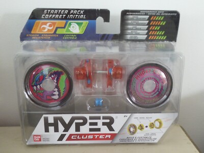 YOYO Hyper Cluster Starter Pack Perform Tricks, Build & Customize Yo-Yo - Bandai