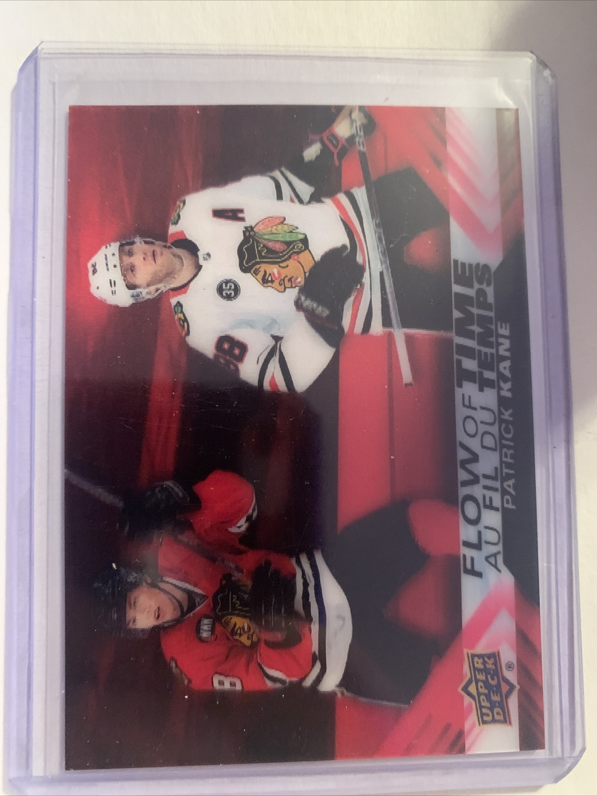 Patrick Kane 2022-23 tim hortons upper deck hockey Flow Of Time Nt-4