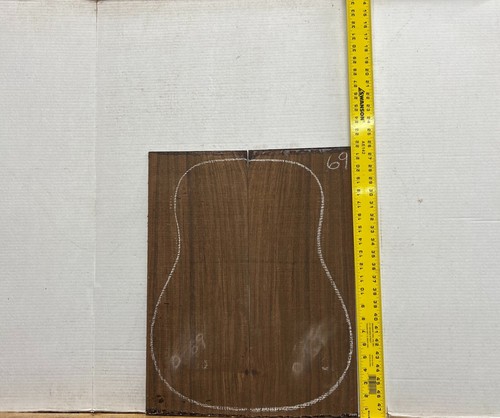 Indian Laurel Dreadnought Guitar Back and Side Set Luthier Tonewoods #69 - Picture 4 of 7