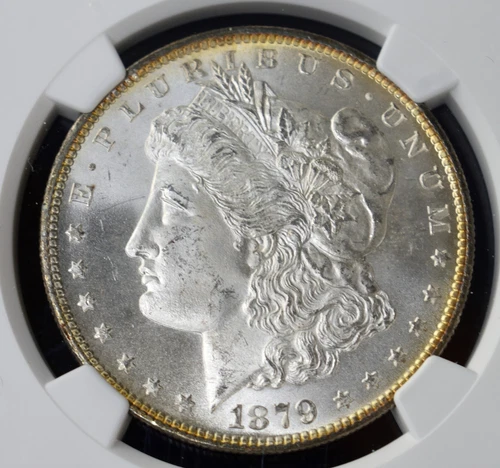 1879 S Morgan Silver $1 Dollar NGC MS65