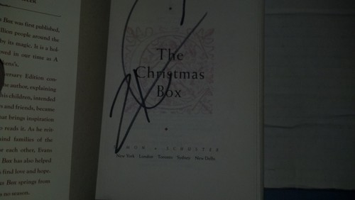 The Christmas Box 20th Anniversary by Richard Paul Evans SIGNED 1st/1st HC NEW - Imagen 2 de 3