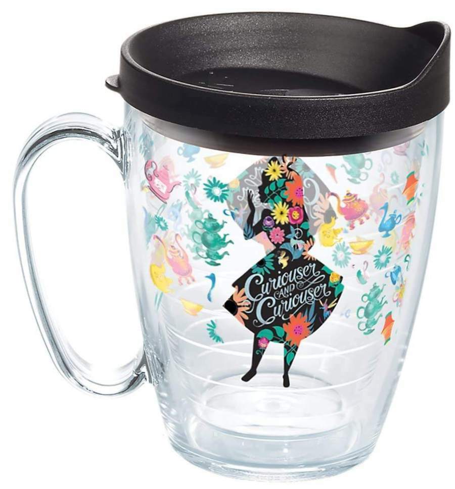 Tervis Disney Alice in Wonderland Mug 16Oz Curiouser and Cur