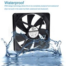 PC Case Cooling Fan 140mm 2900RPM Waterproof Dustproof Computer