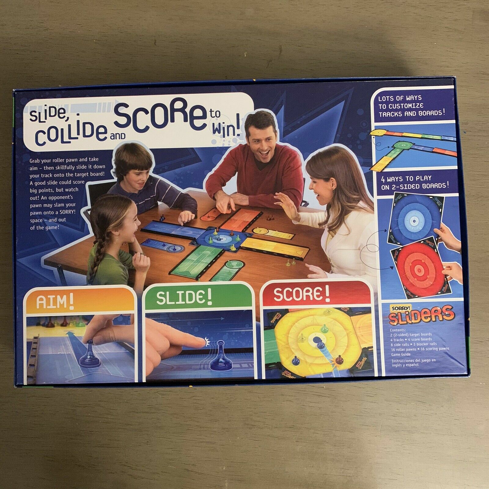 RARE SORRY! SLIDERS Board Game Parker Brothers Customizable Interactive  Strategy | eBay