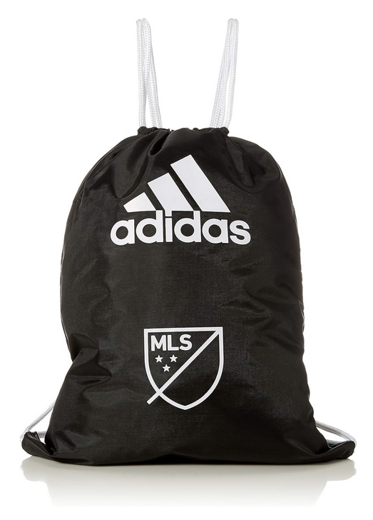 Adidas Black MLS Adult Sports Performance Gym Sack/Backpack