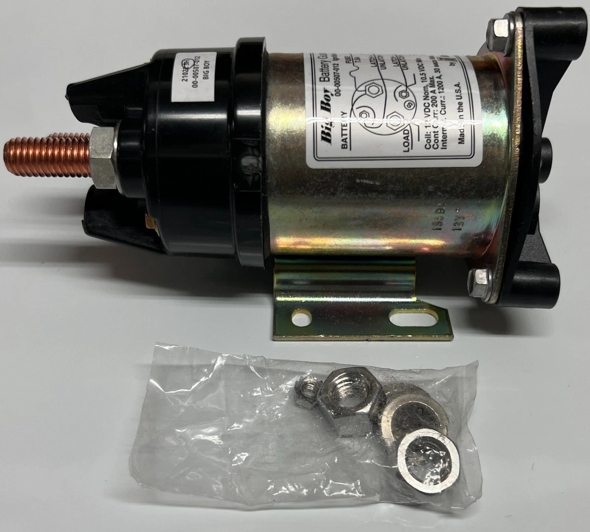 0000507012 GENUINE PACCAR BATTERY DISCONNECT RELAY 200 AMP OEM