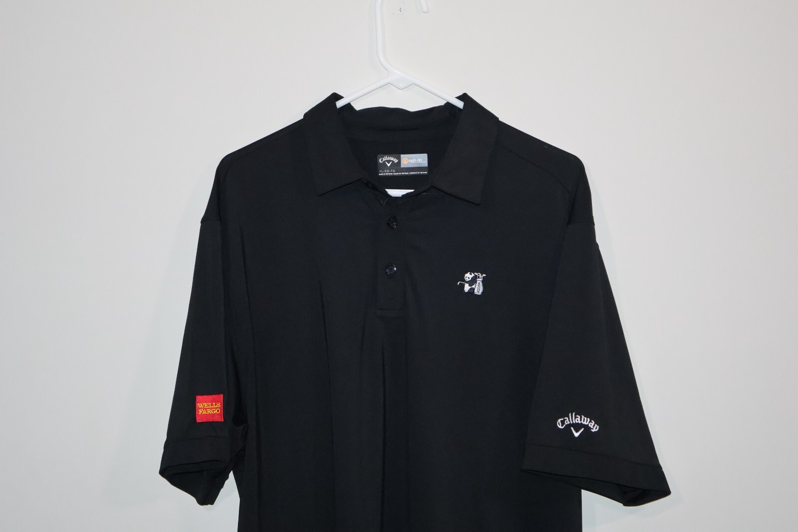 Performance-driven black Callaway polo featuring … - image 2