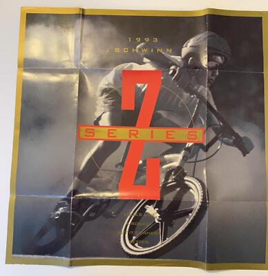 シュウィン　カタログ　洋書 original 1993 Schwinn Bicycle Co. Z Series Catalog Z-Factor Z