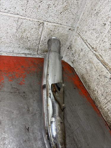 1975 Honda Cb550 Cb 550 K Right Upper Exhaust Muffler Header - Picture 10 of 17
