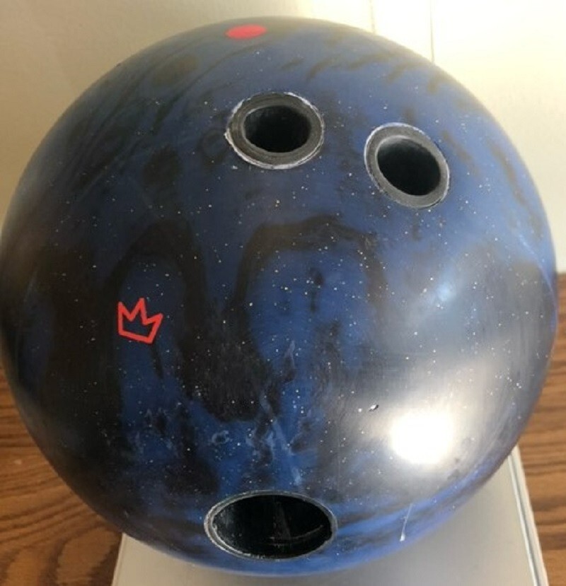 USED Brunswick Knock Out Solid Reactive Bowling Ball, Black, 15 LB (SB) eBay